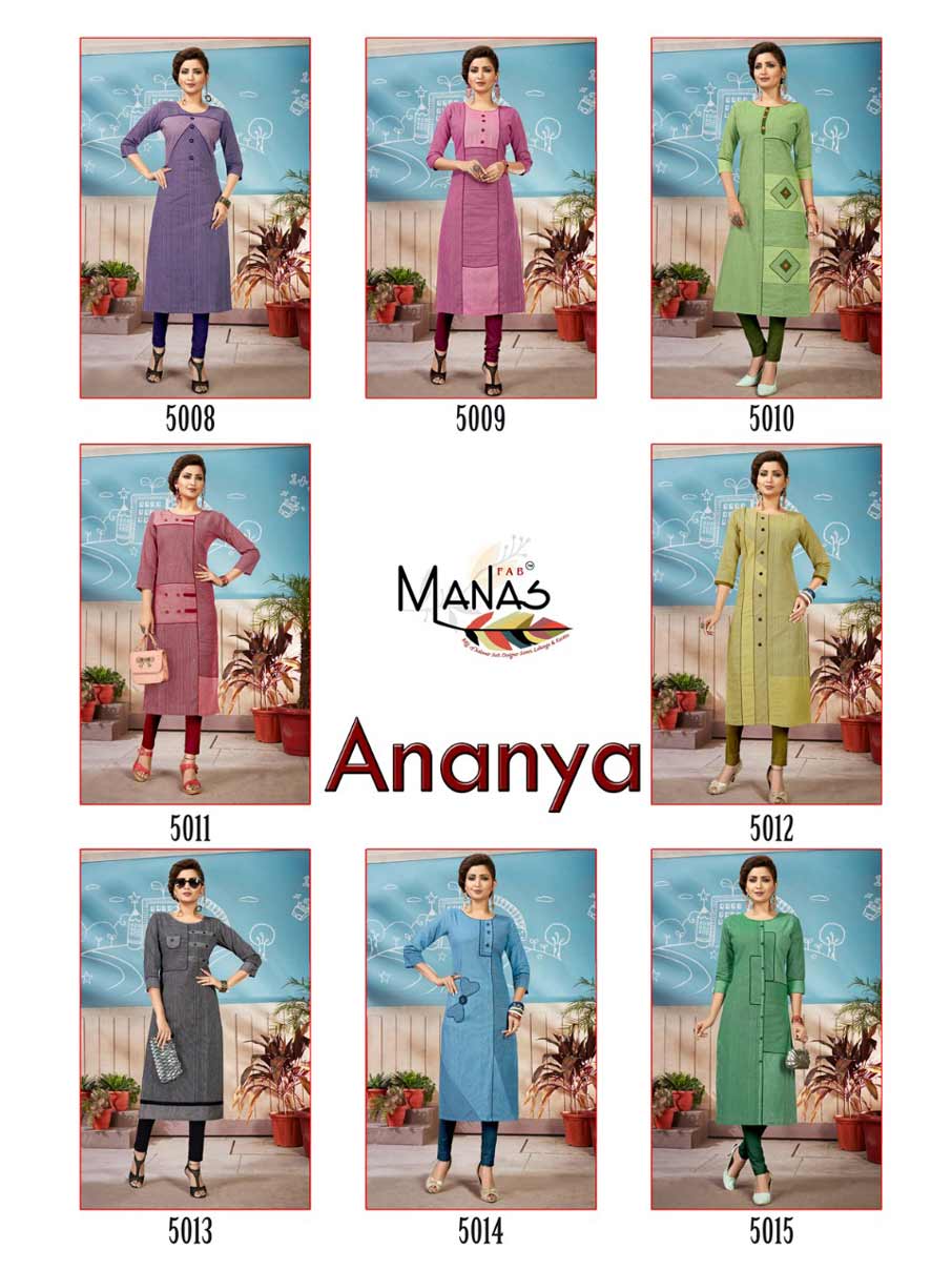 Ananya Vol-2 Manas Handloom Cotton Casual Kurti Ananya Vol-2 Manas Handloom Cotton Casual Kurti